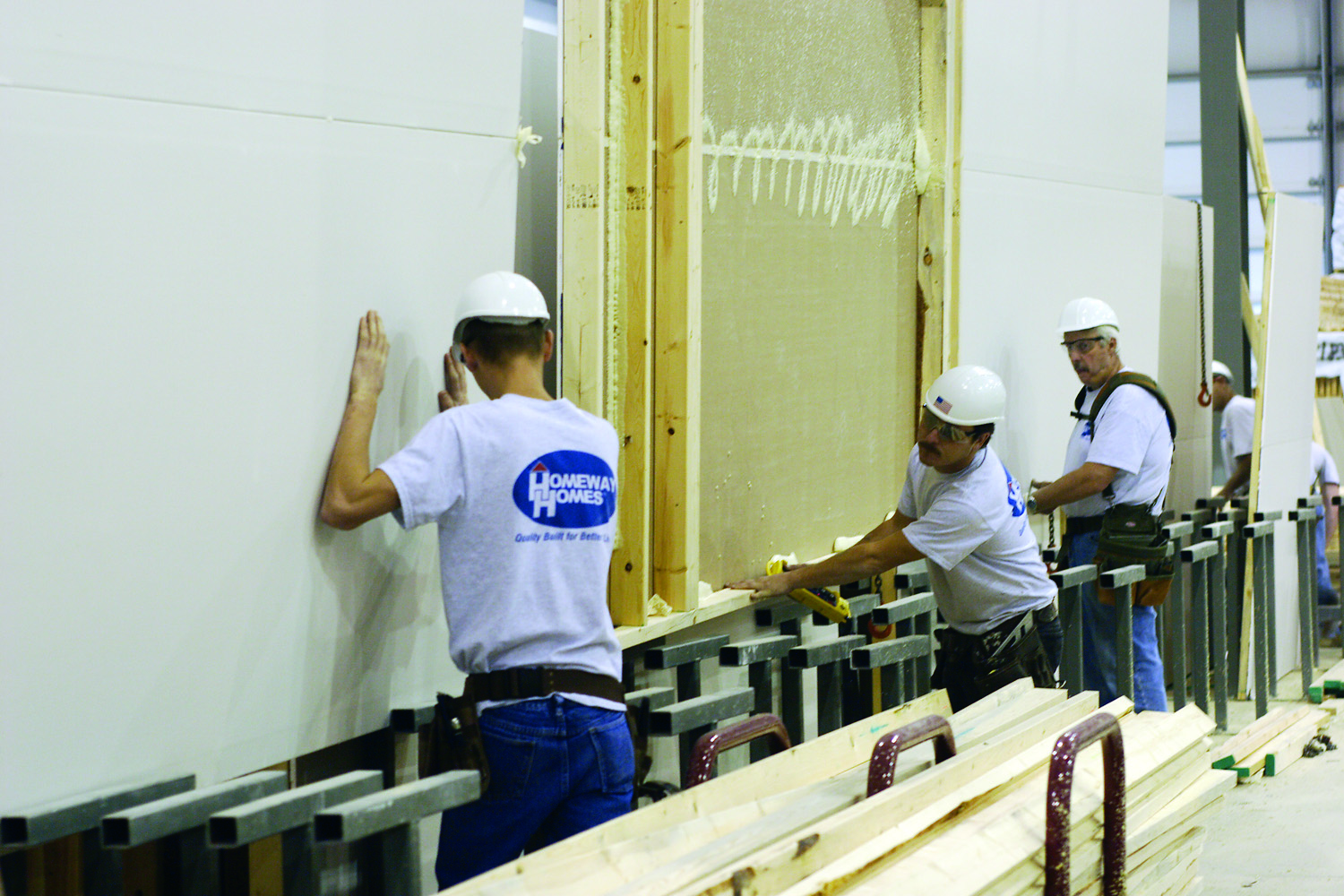 Homeway Homes Building Inside Factory Winter IMG 8077