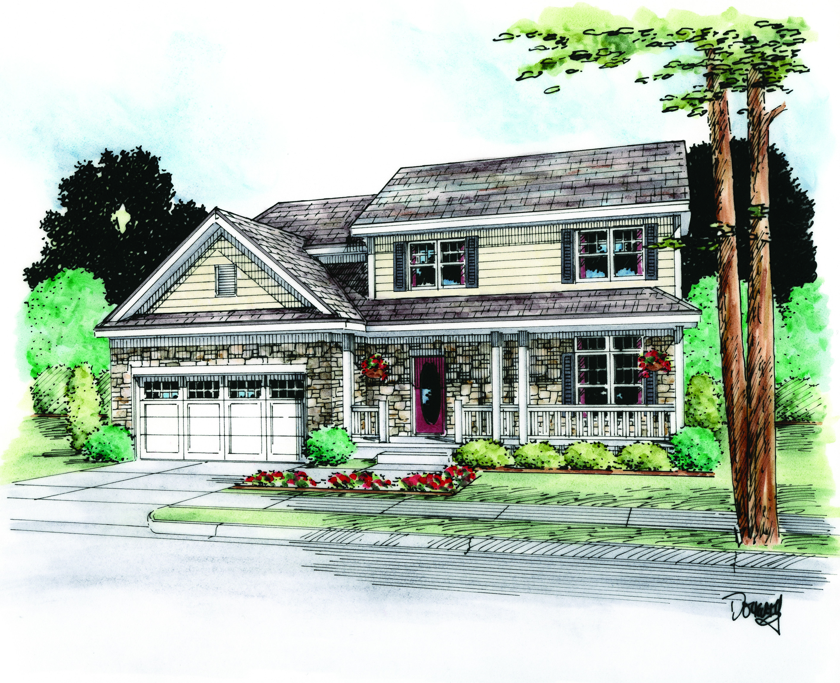 Homeway Homes Floorplan Belaire Boston C