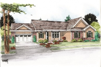 Homeway Homes Floorplan Hawthorne Elevation