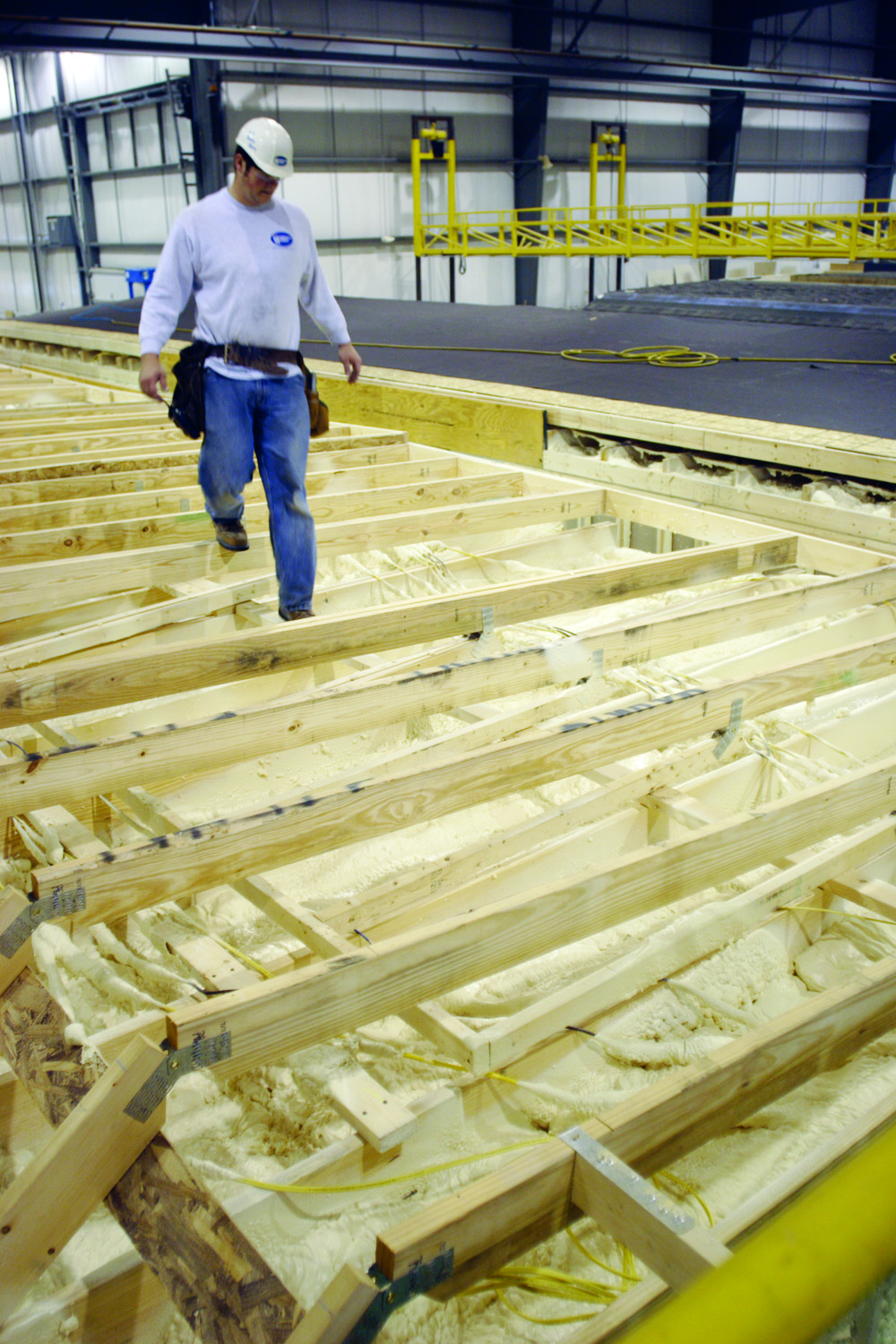 Homeway Homes Inside Construction Facility