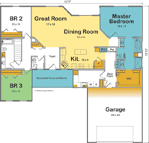 Victoria floor plan