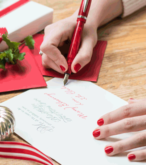 When did sending Christmas cards become popular?