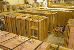 Home building is a winter sport at Homeway