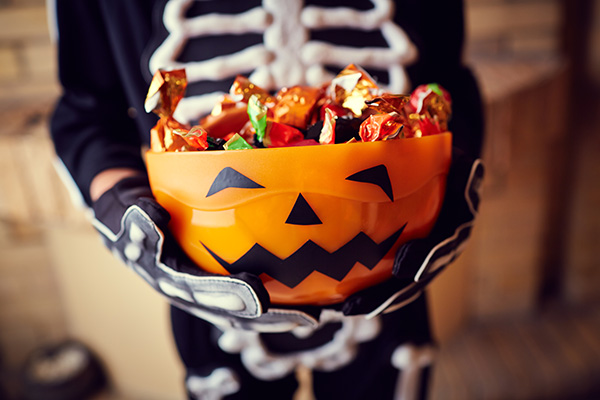 Have fun this Halloween with a candy chute for trick-or-treaters