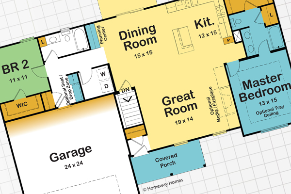 65 floorplans – Infinite options