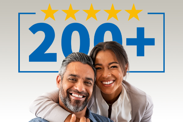 Over 200 testimonials and counting!