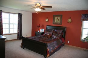 Custom Home Bedroom