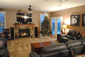 Custom Home Living Room_1