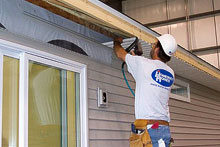 The Siding Station in our central Illinois Modular Home Building Facility.