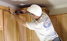 The Trimout Station in our central Illinois Modular Home Building Facility.